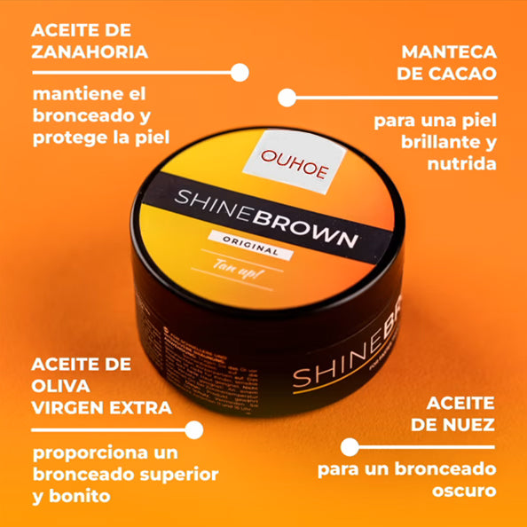 2x1 en Acelerador de Bronceado Shine Brown