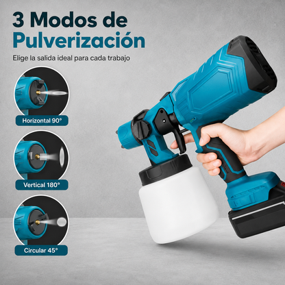 Pistola de pintura eléctrica por pulverizacion