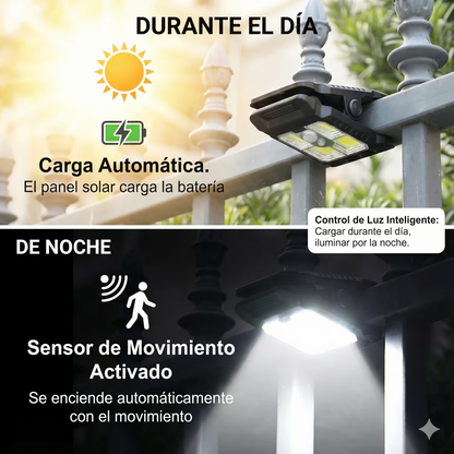Luz automática sin cables ni instalación