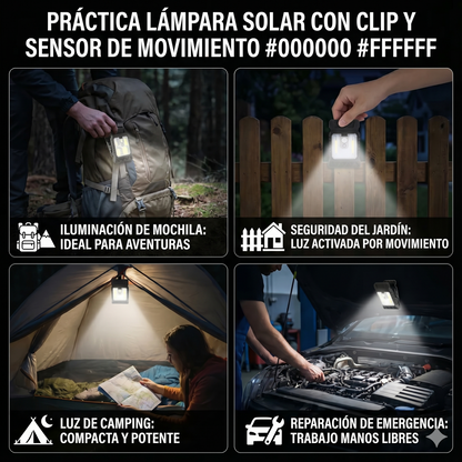 Luz automática sin cables ni instalación